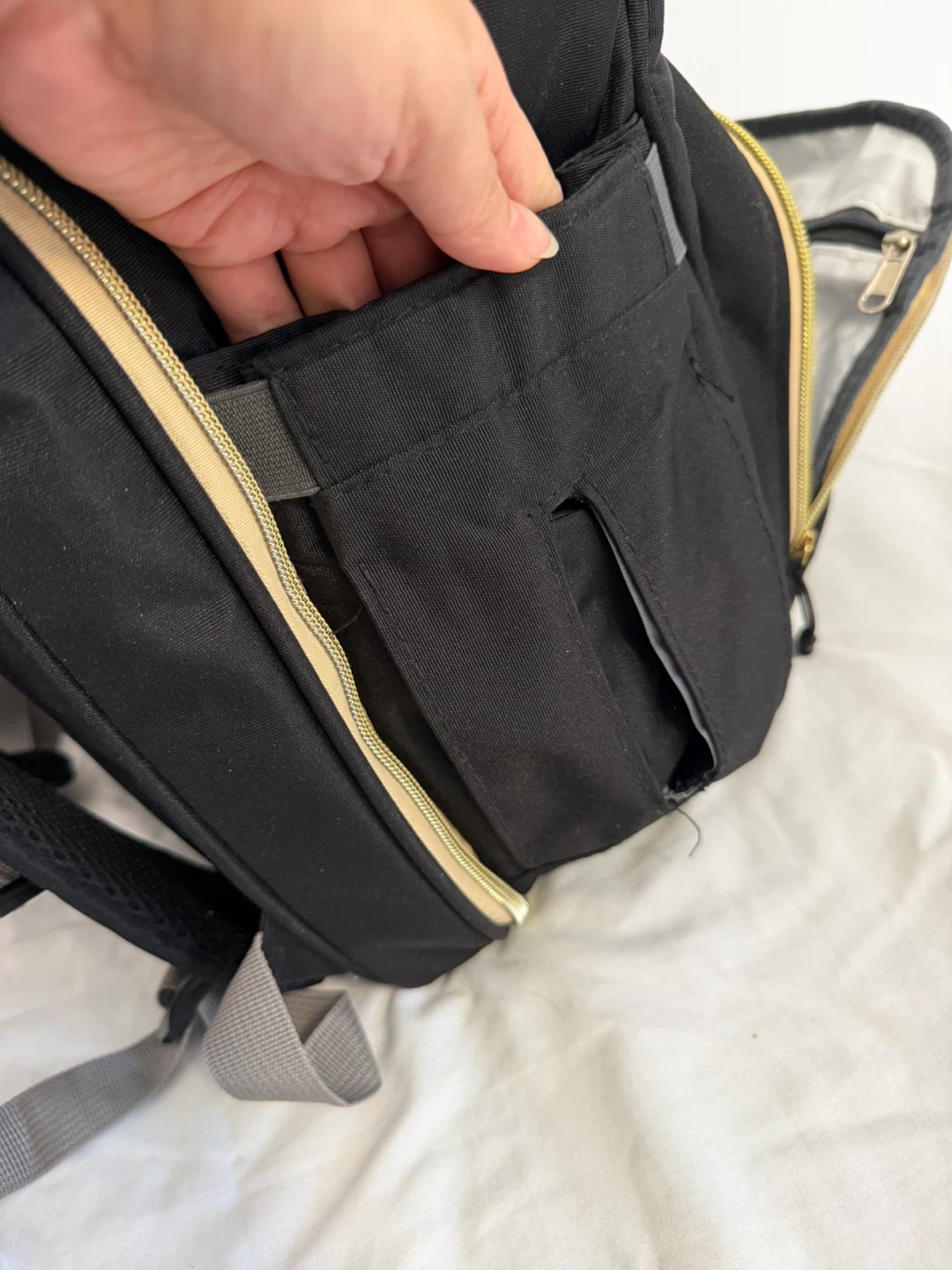 Multifunctional Travel Diaper Baby Backpack with Baby Cot - photo 5