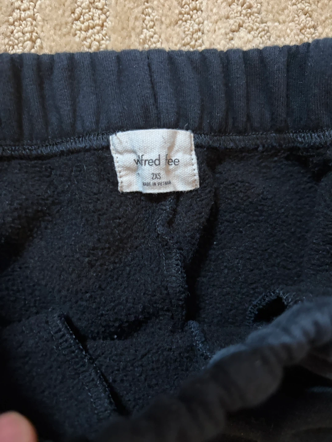 Wilfred Free black Sweatpants - 2XS - photo 4