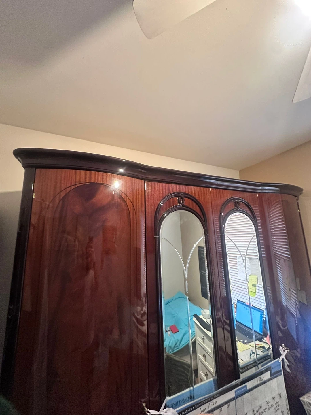 Armoire Wardrobe with Mirrors - photo 4