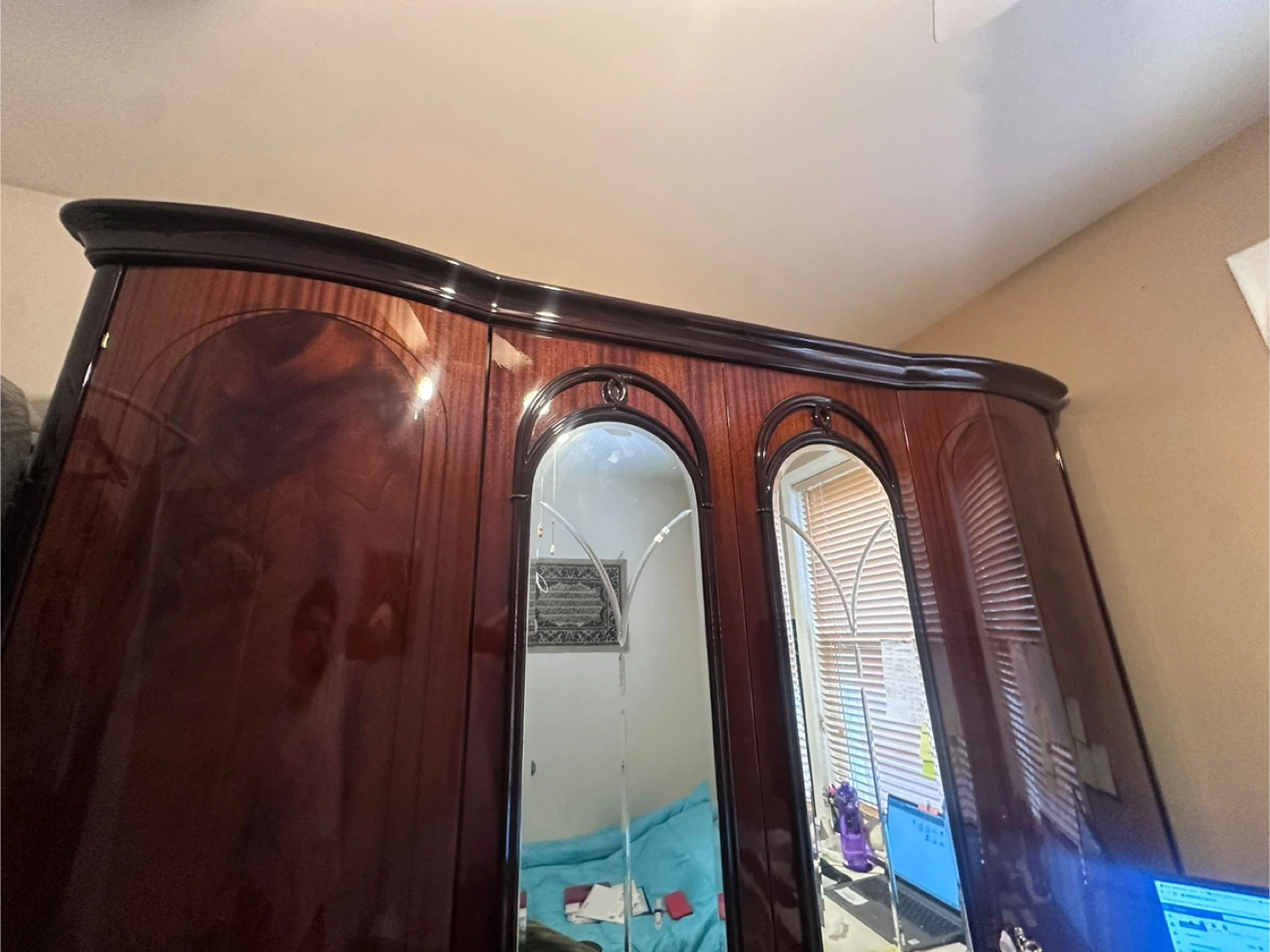 Armoire Wardrobe with Mirrors