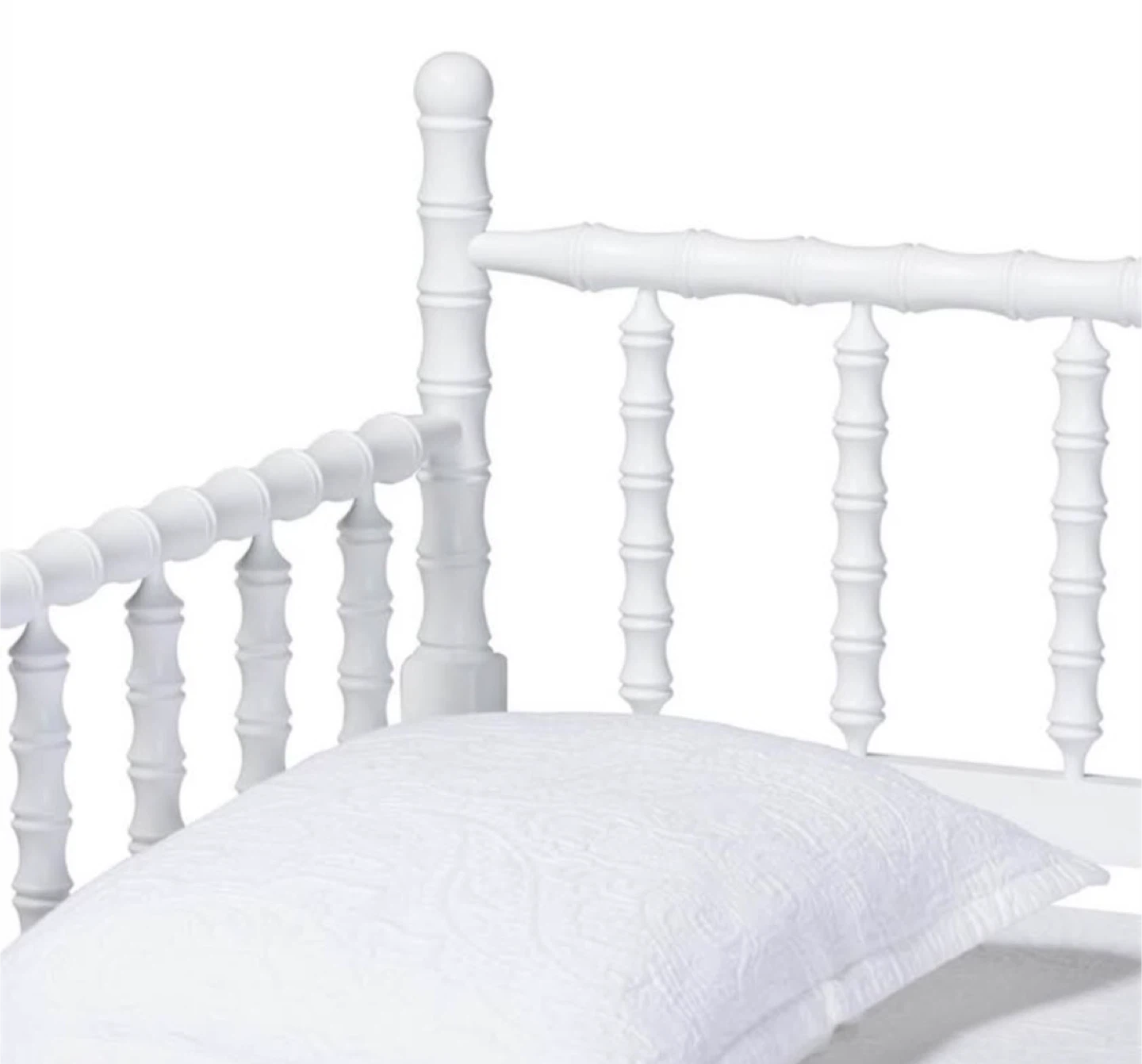 New White Wood Spindle Platform Daybed - Twin Size - photo 5