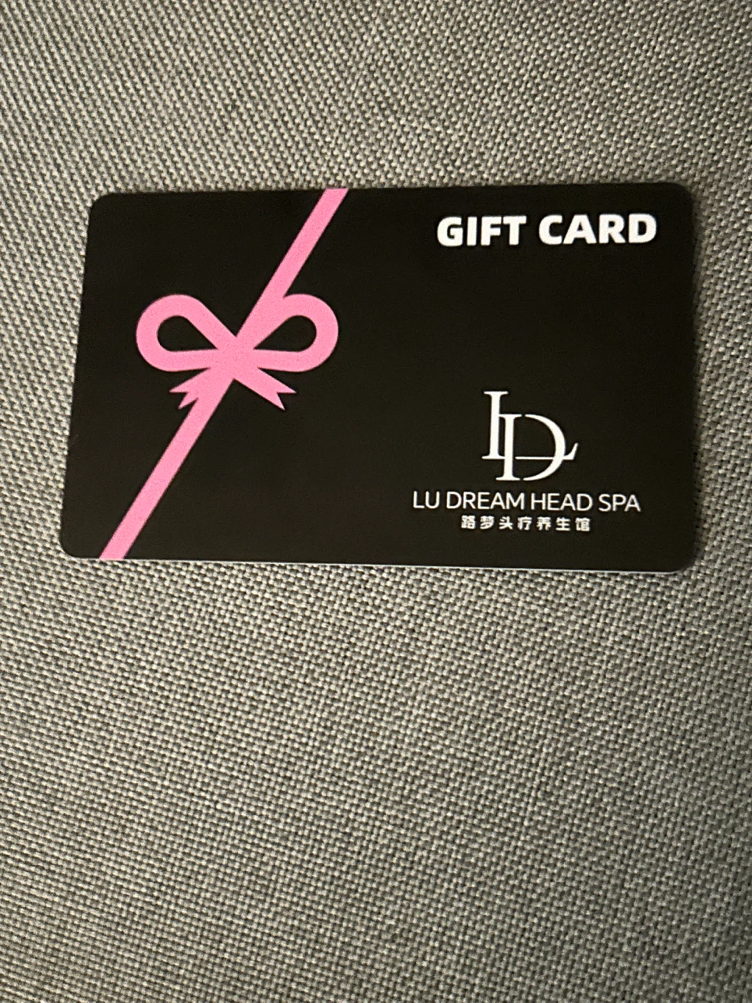 Lu Dream Head Spa Gift Card- 1 hour head spa