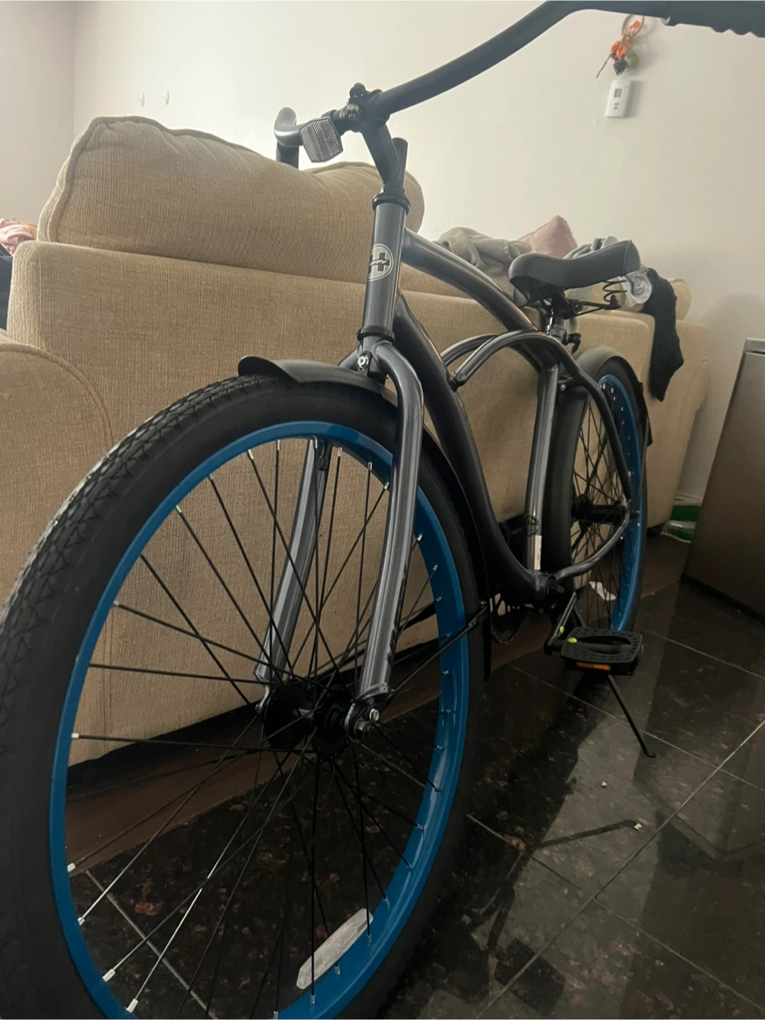 Blue Rim Cruiser Bicycle brand new paid 2:5$! - photo 3