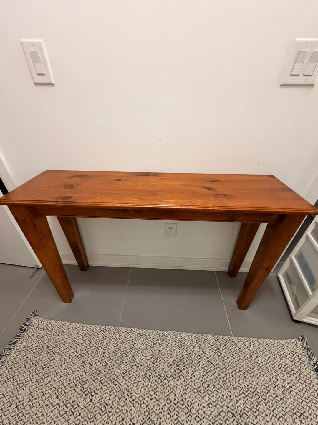 Wooden Console Table