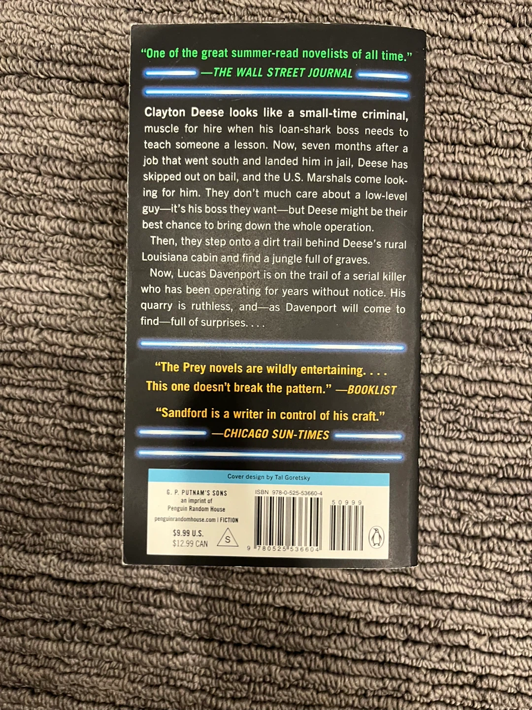 John Sandford paperback novel - photo 2