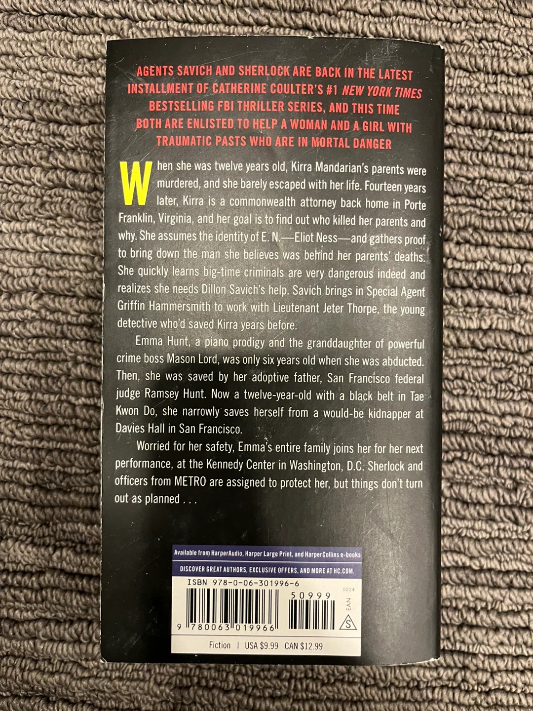 Catherine Coulter paperback novel - photo 2