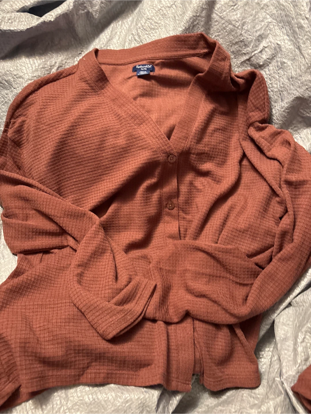 NWOT Splendid 2pc pyjamas Waffle Knit  XL - photo 3