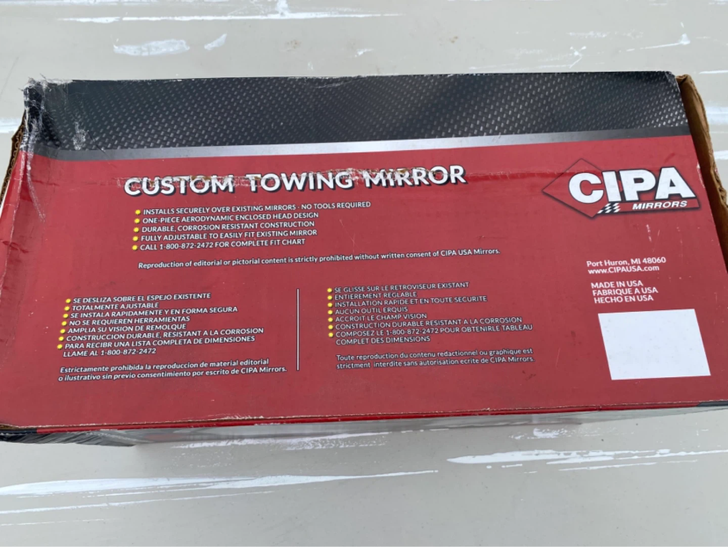 CIPA #11400 Custom Towing Mirrors - Pair - photo 3
