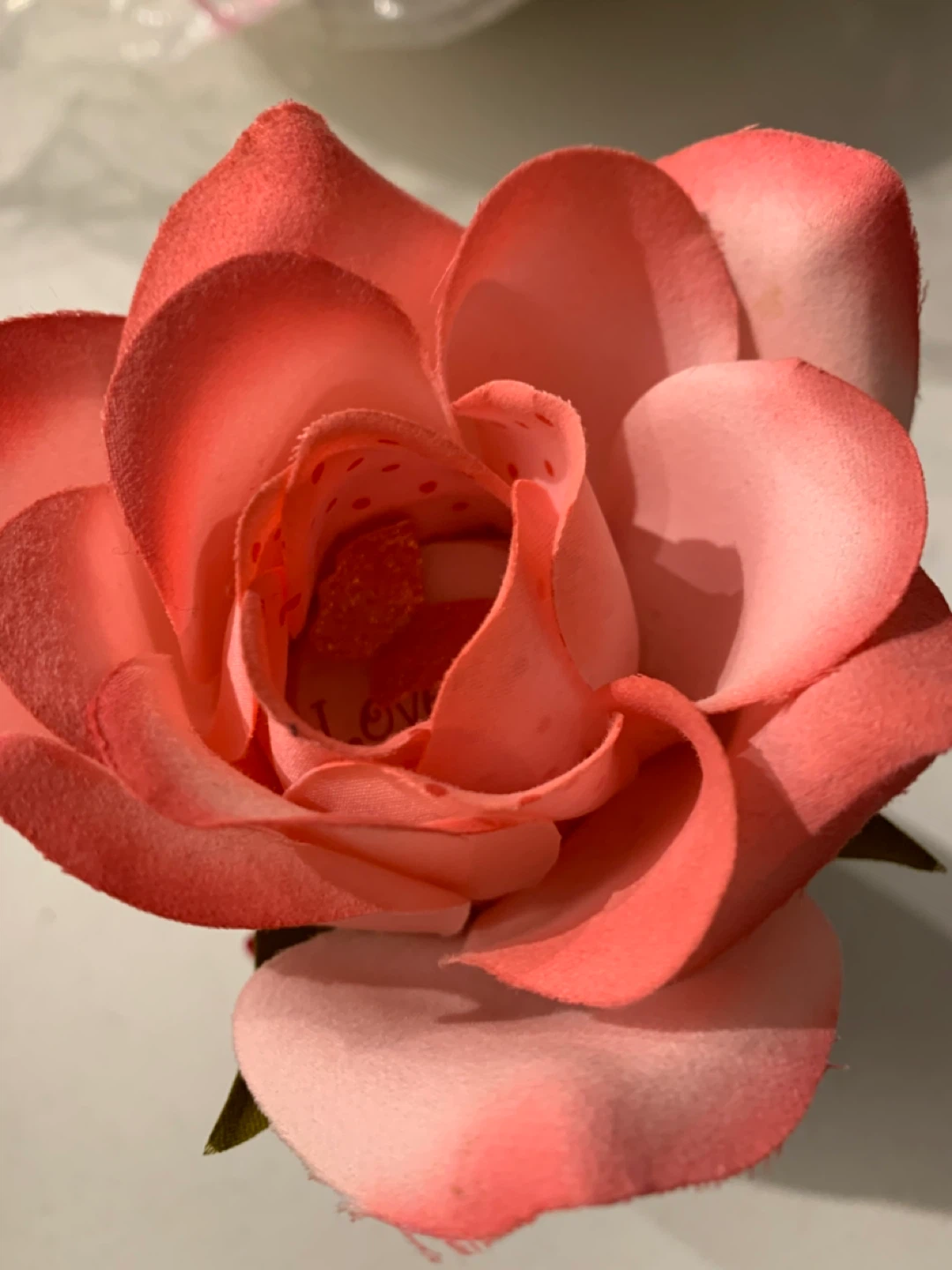 Decorative Rose with "Love You LOTS!" Message - photo 4