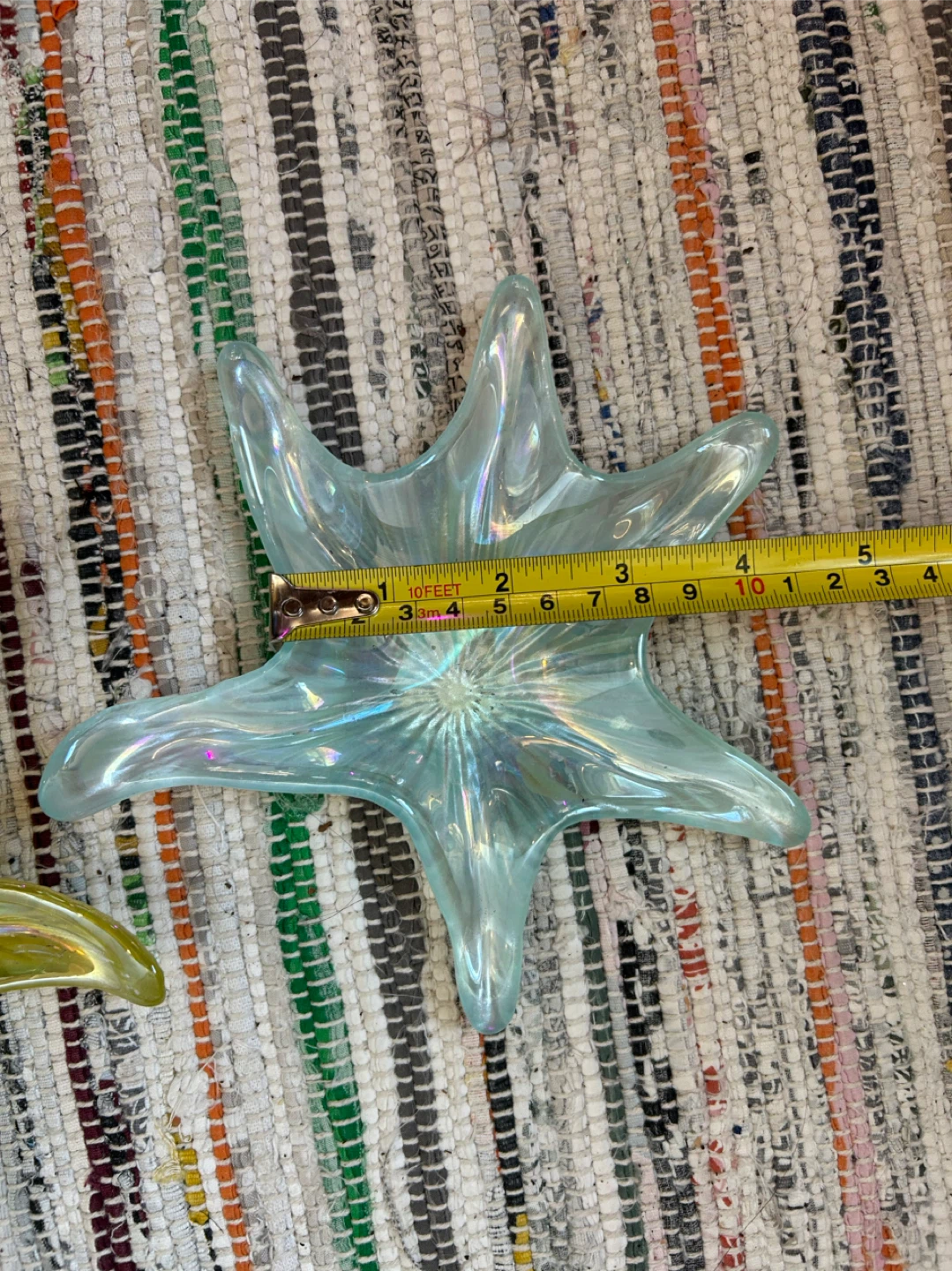 Glass starfish trinket dish - photo 5