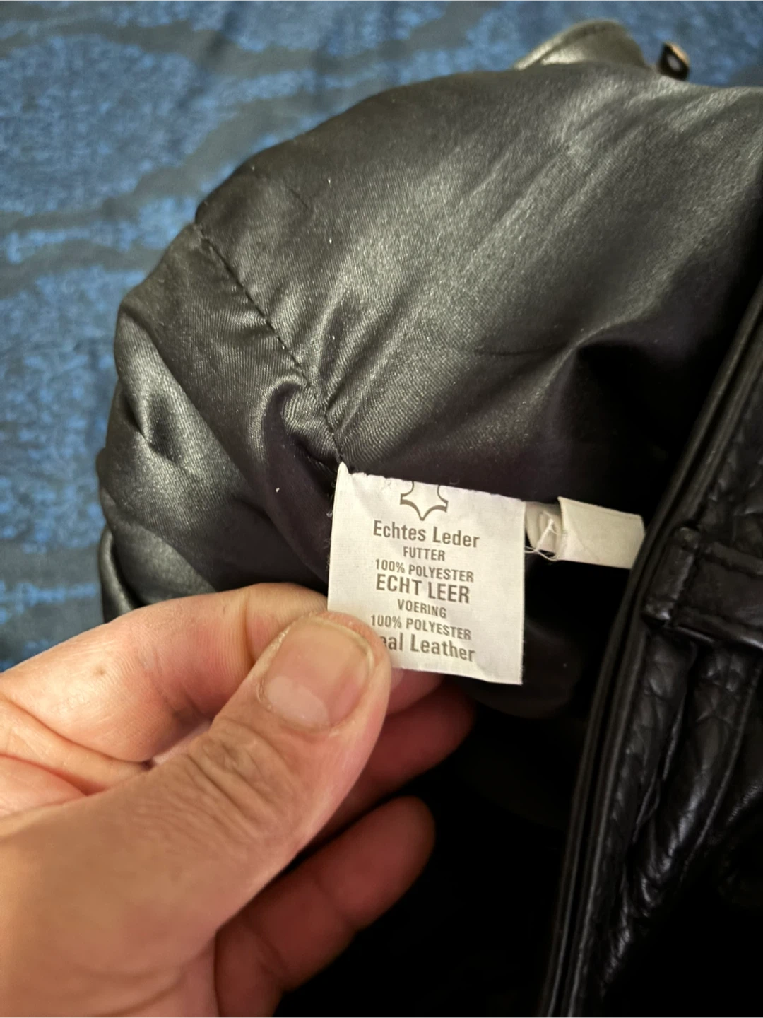 Black Leather Pants with Side Laces - photo 5