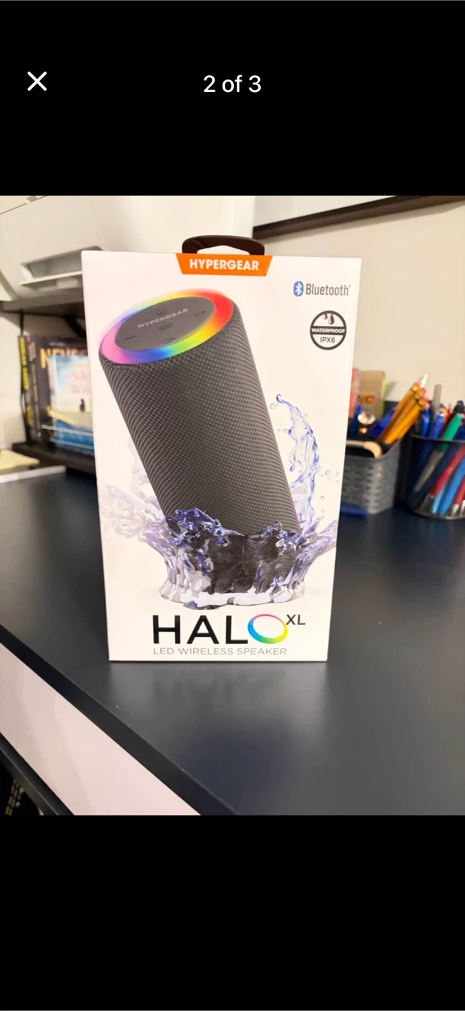 Hypergear Halo XL LED Wireless Speaker - photo 2