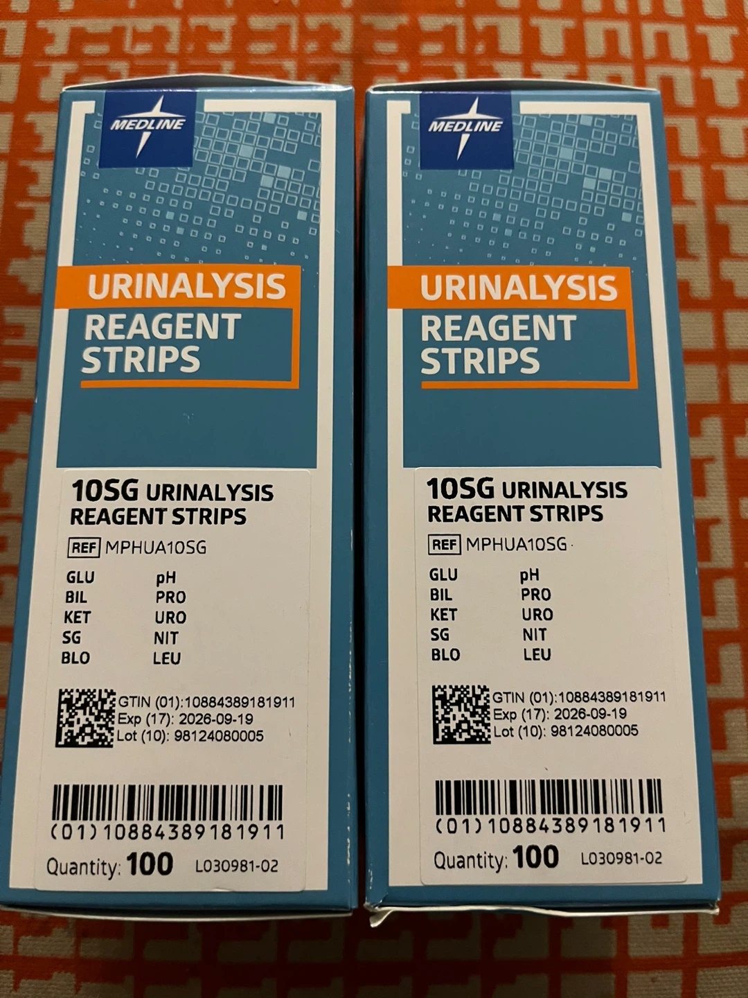 Medline Urinalysis Reagent Strips - 100 Count - photo 2