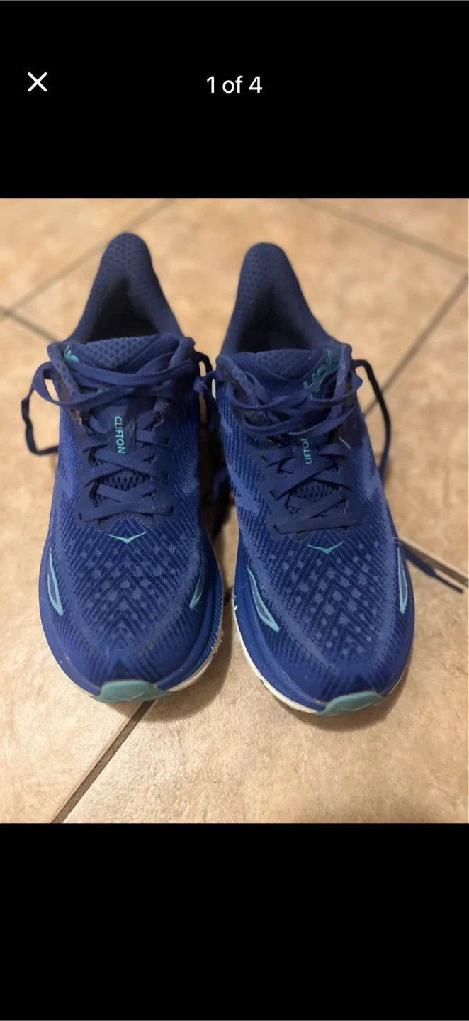 Hoka Clifton Running Shoes - Blue