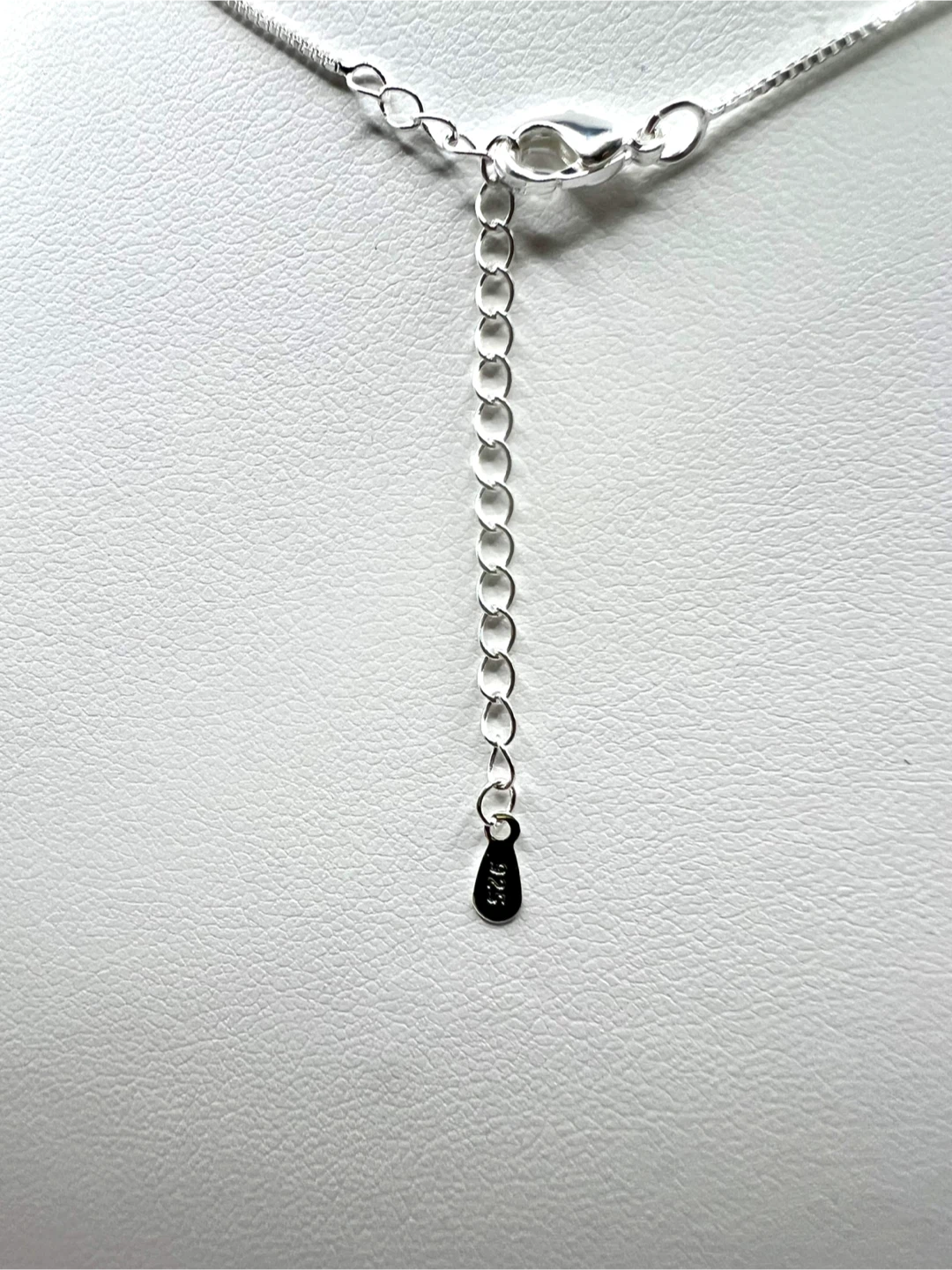 1 Carat Zincon diamond 925   Silver pendant necklaces  silver - photo 2