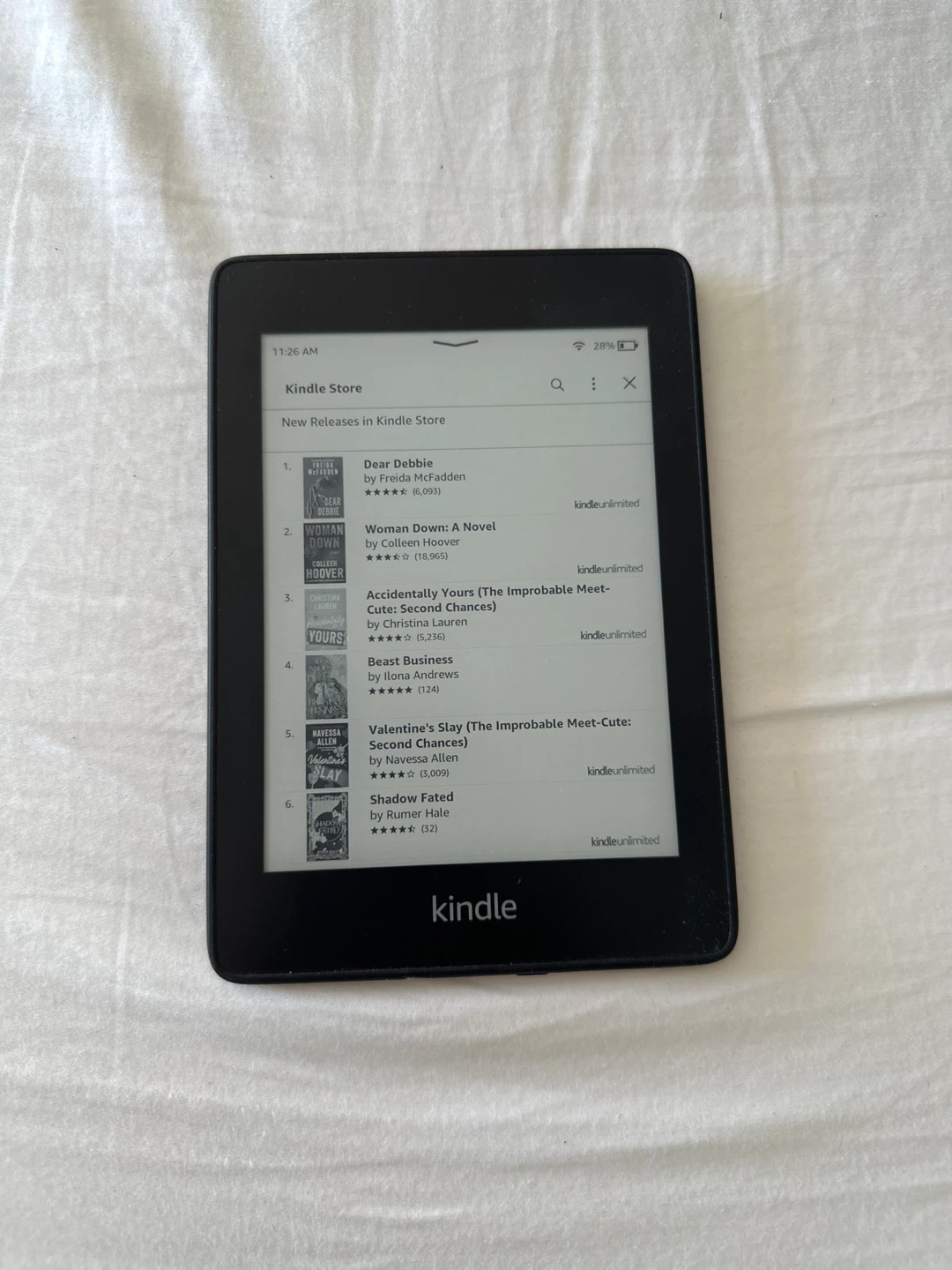 Amazon Kindle E-reader