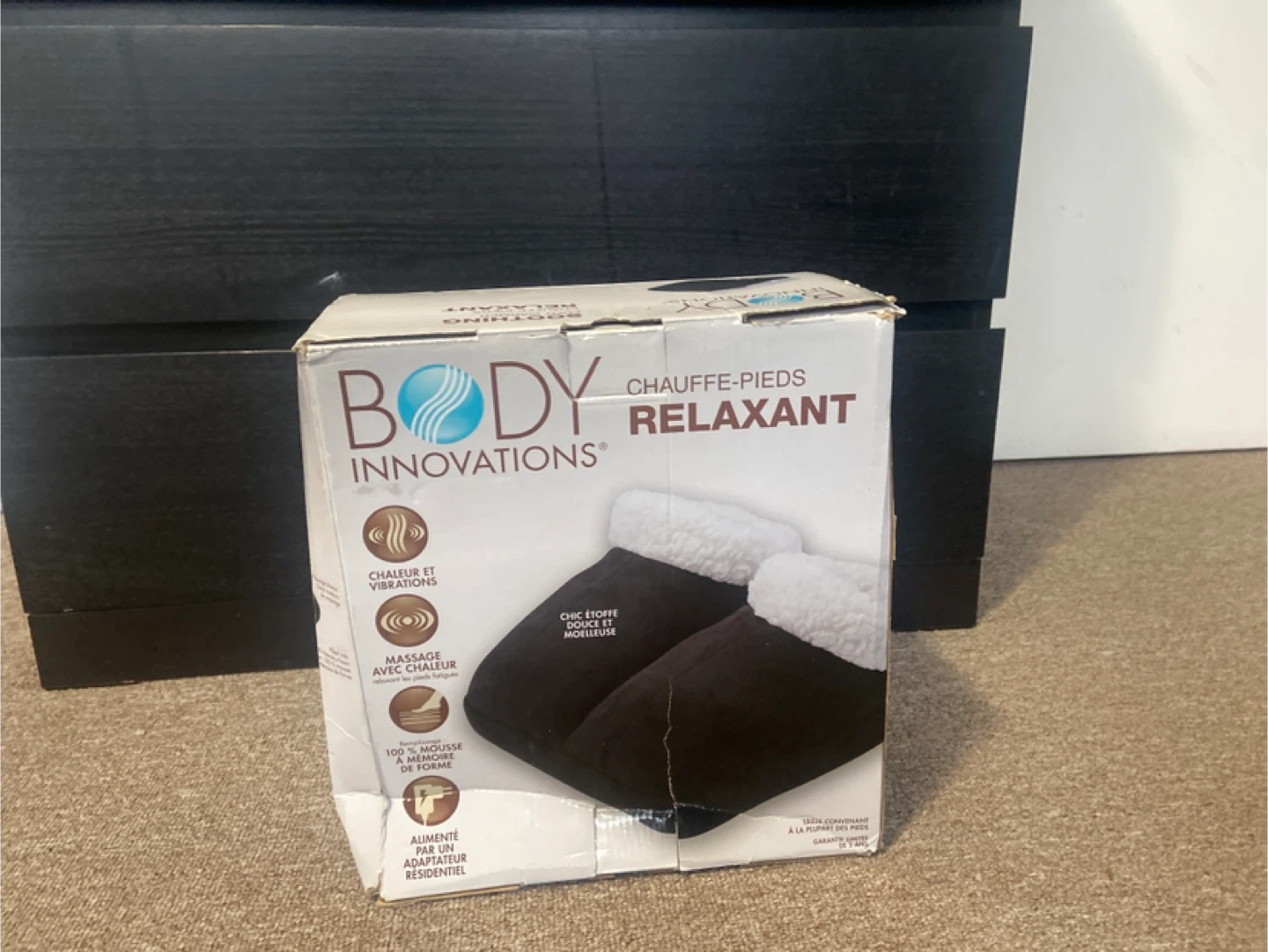 Body Innovations Relaxant Heated & Vibrating Foot Massager