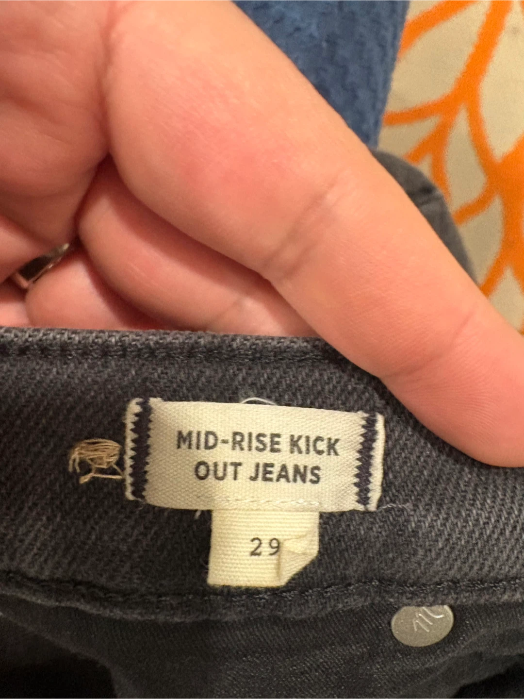 Madewell Mid-Rise Kick Out Jeans Size 29 - photo 4