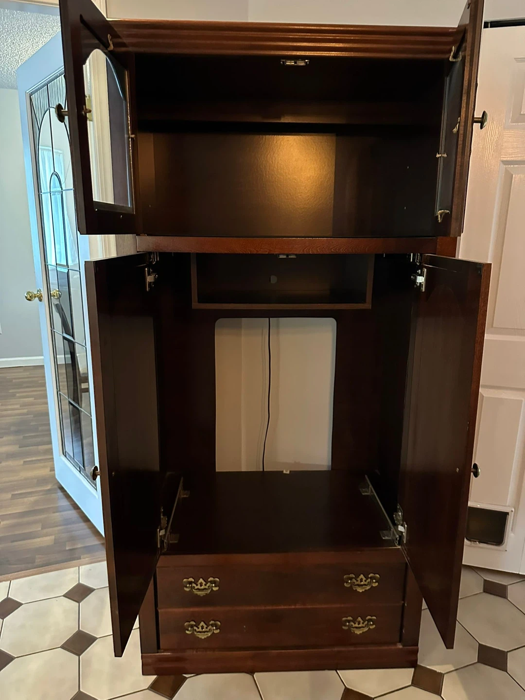 Wooden Armoire / Storage Cabinet - photo 3