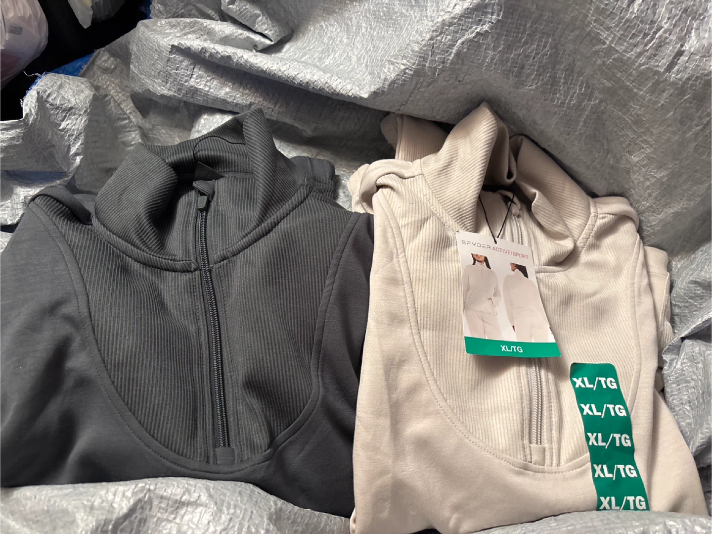 2pc Spyder Active/Sport Pullover Top