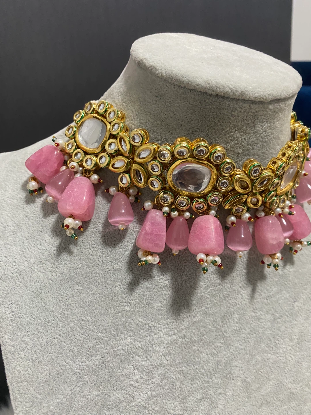 Indian Kudan Jewelery set