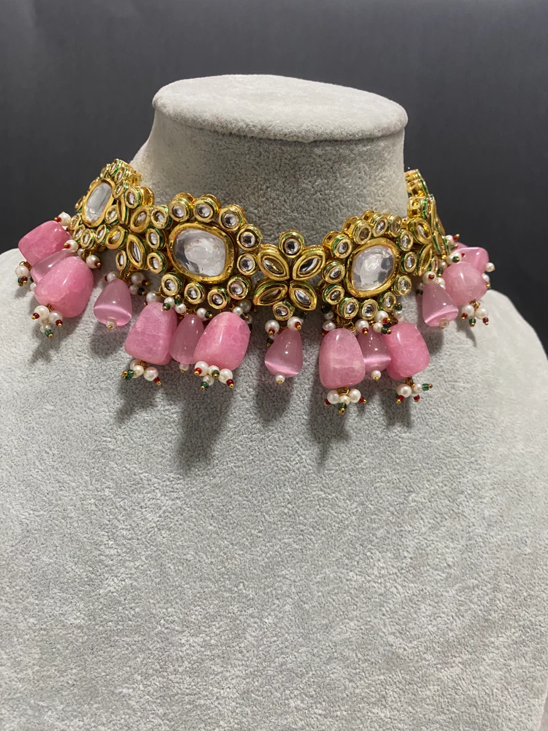 Indian Kudan Jewelery set - photo 3