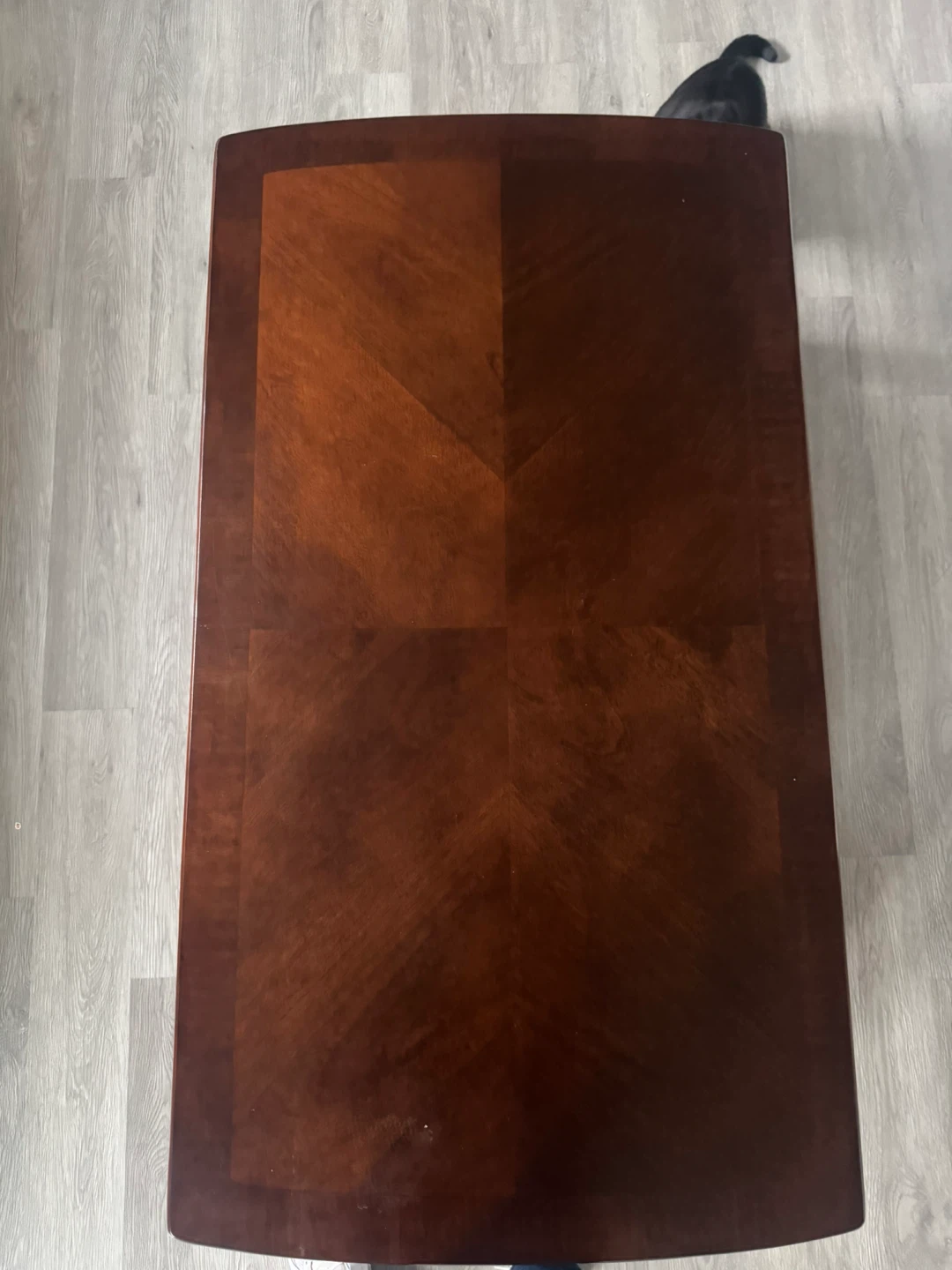 Wooden Coffee Table with Shelf