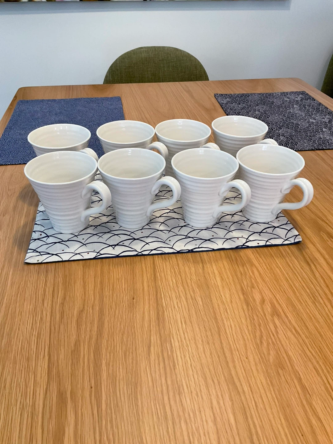Set of 8 Sophie Conran for Portmeirion White Mugs - photo 3