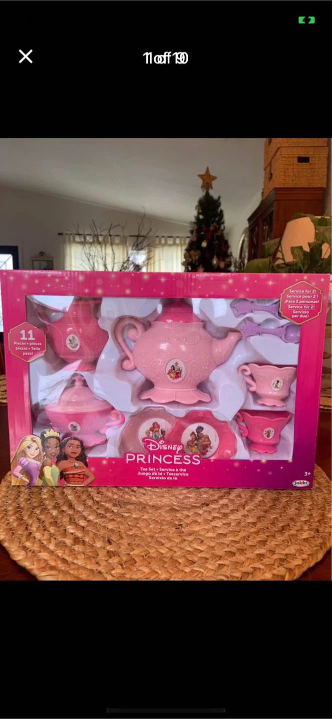 Disney Princess Tea Set - 11 Pieces