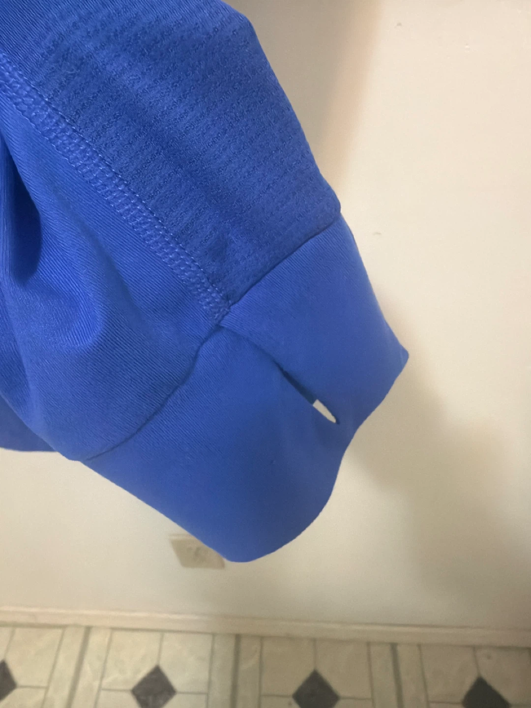 Adidas Climalite Blue 1/4 Zip Long Sleeve Athletic Shirt Size M - photo 5
