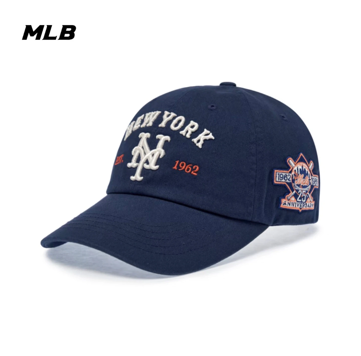 New York Mets MLB Navy Baseball Cap Anniversary Edition