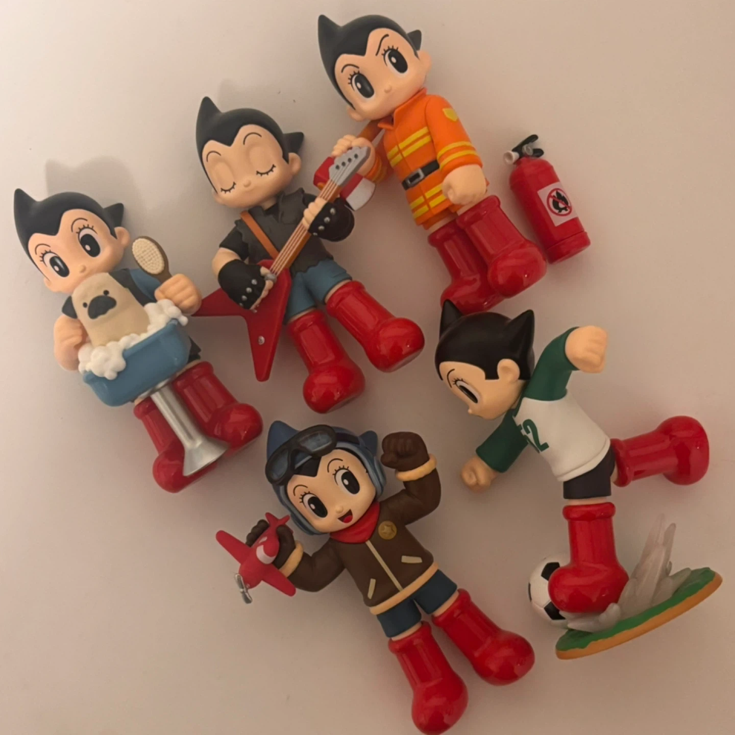 Lot of 5 Astro Boy figures