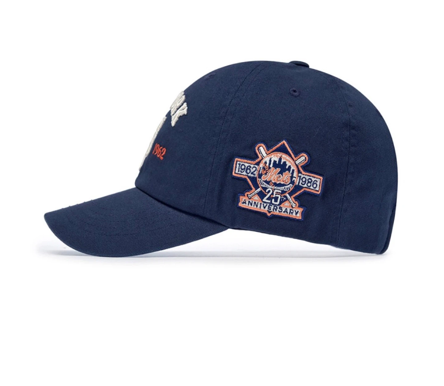 New York Mets MLB Navy Baseball Cap Anniversary Edition - photo 3