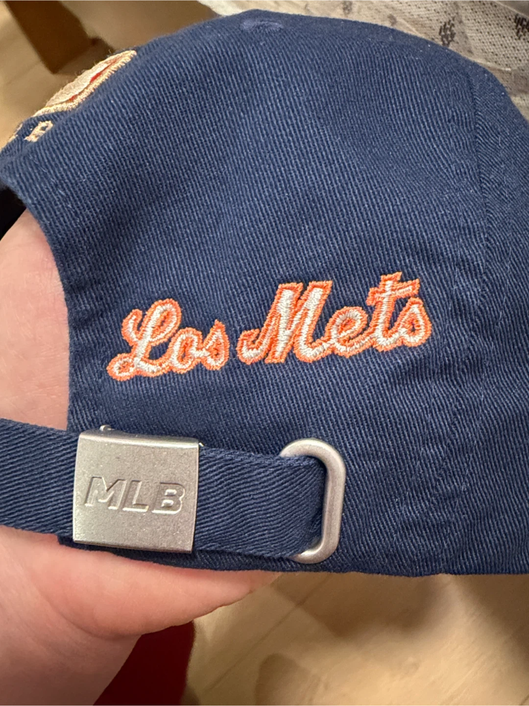 New York Mets MLB Navy Baseball Cap Anniversary Edition - photo 5