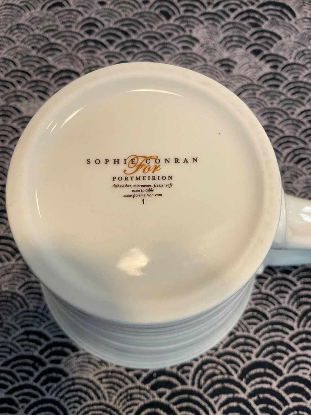 Set of 8 Sophie Conran for Portmeirion White Mugs - photo 5