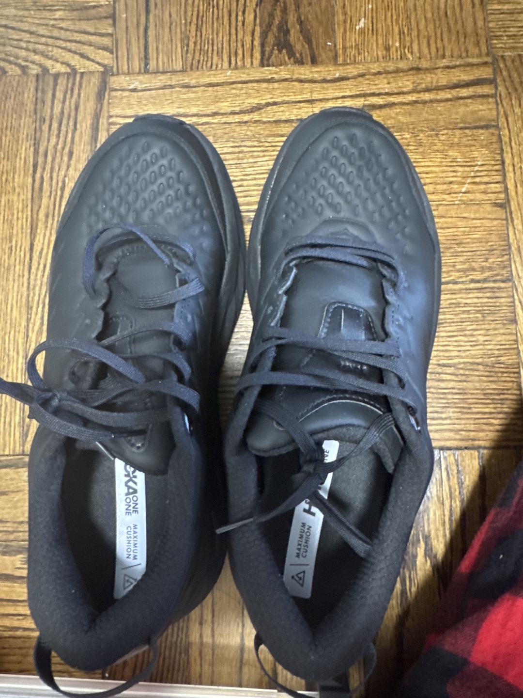 Hoka One One M Bondi SR Black Maximum Cushion Shoes - photo 4