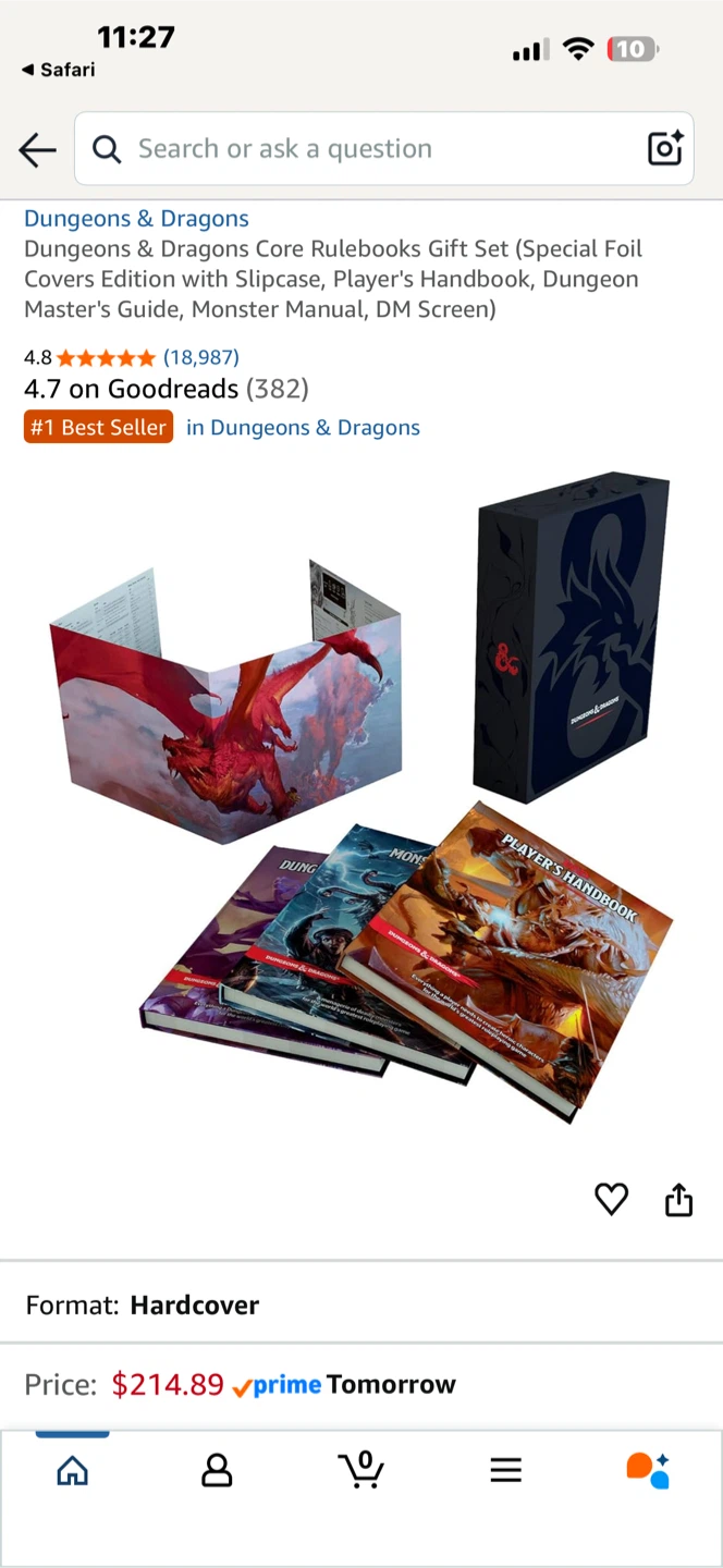 Dungeons & Dragons Core Rulebooks Gift Set - photo 5