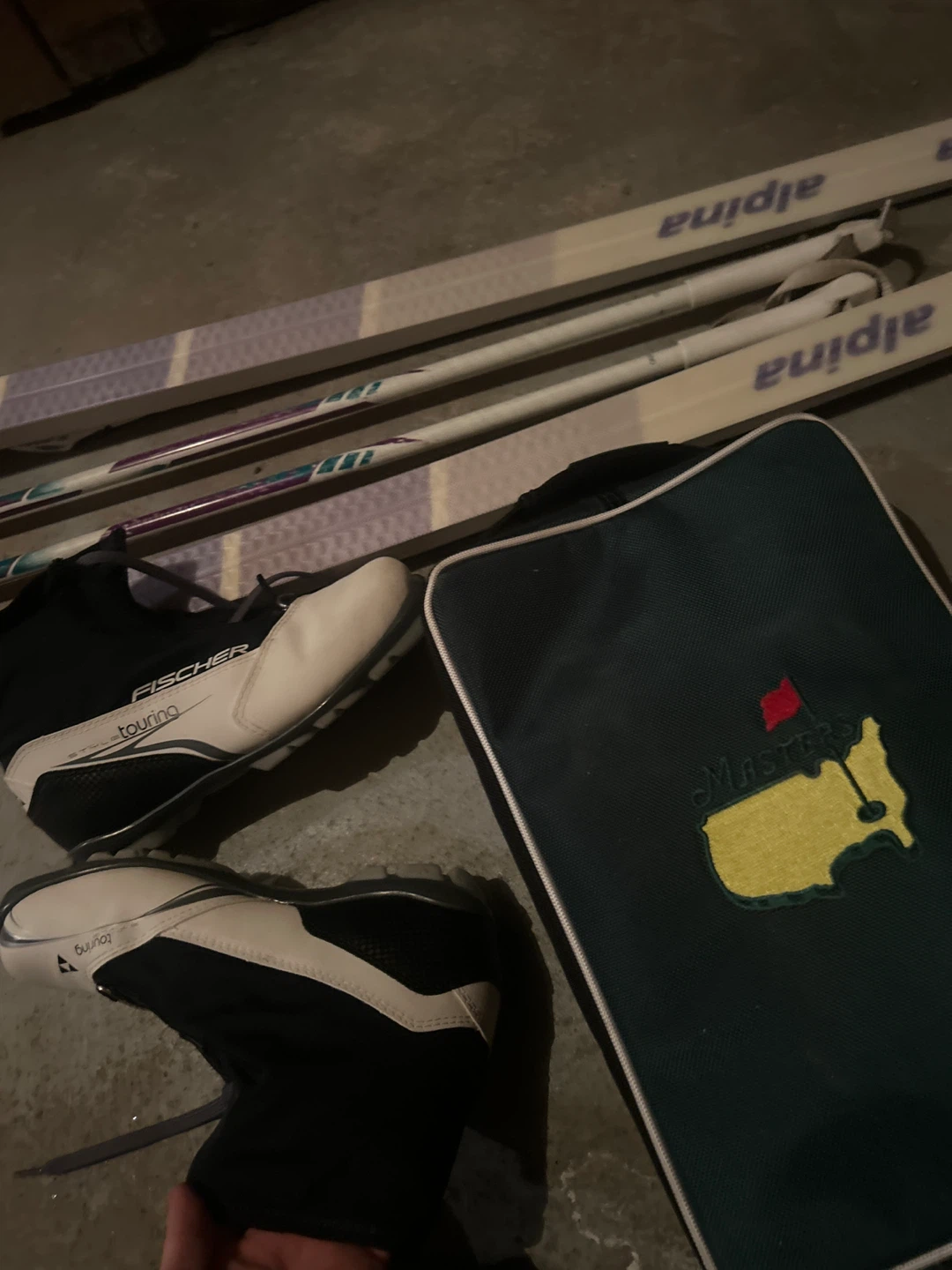Alpina Cross-Country Skis with Fischer Boots and Bag - photo 4