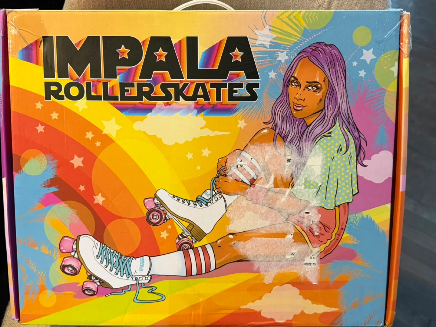 Impala Roller Skates - Pastel Fade Colour - Size 7 Women's - photo 2