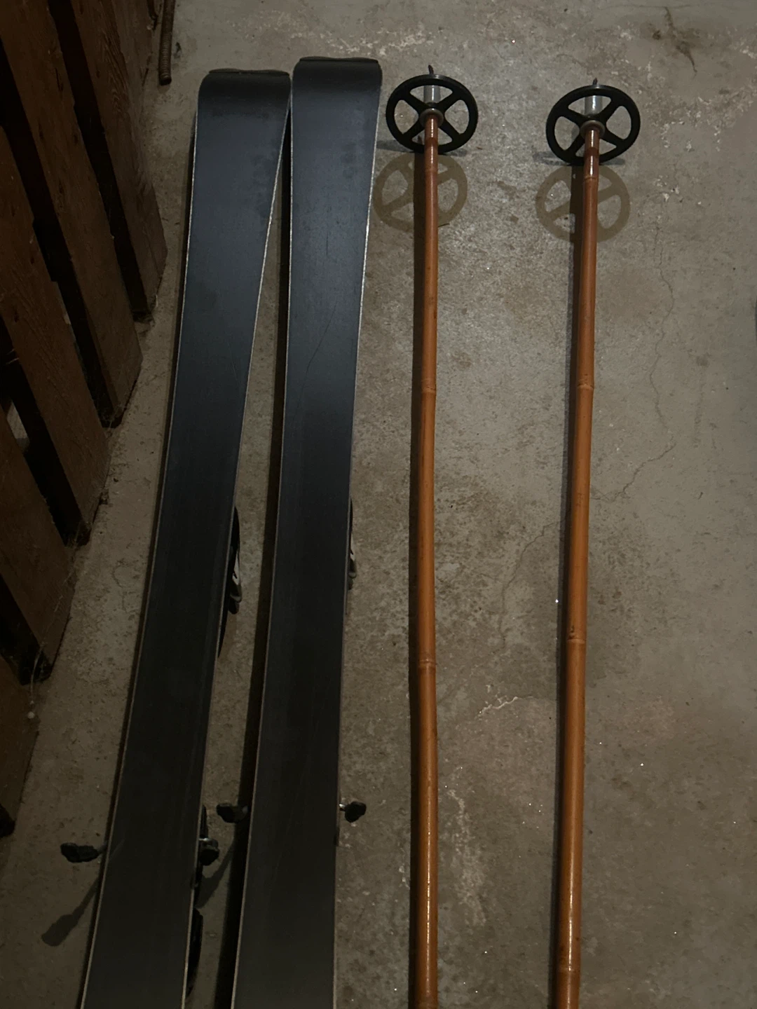 Atomic Skis with Marker Bindings and Poles - photo 4