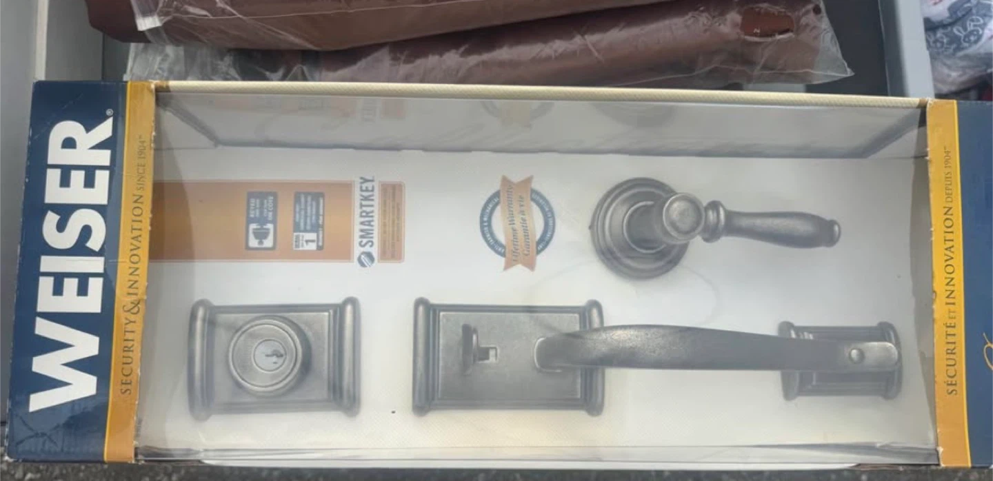 Weiser SmartKey Door Lockset