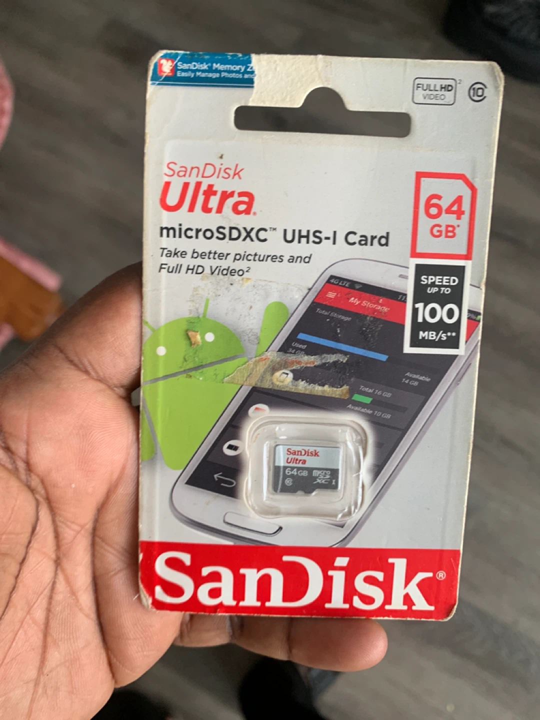 SanDisk Ultra 64GB microSDXC UHS-I Card