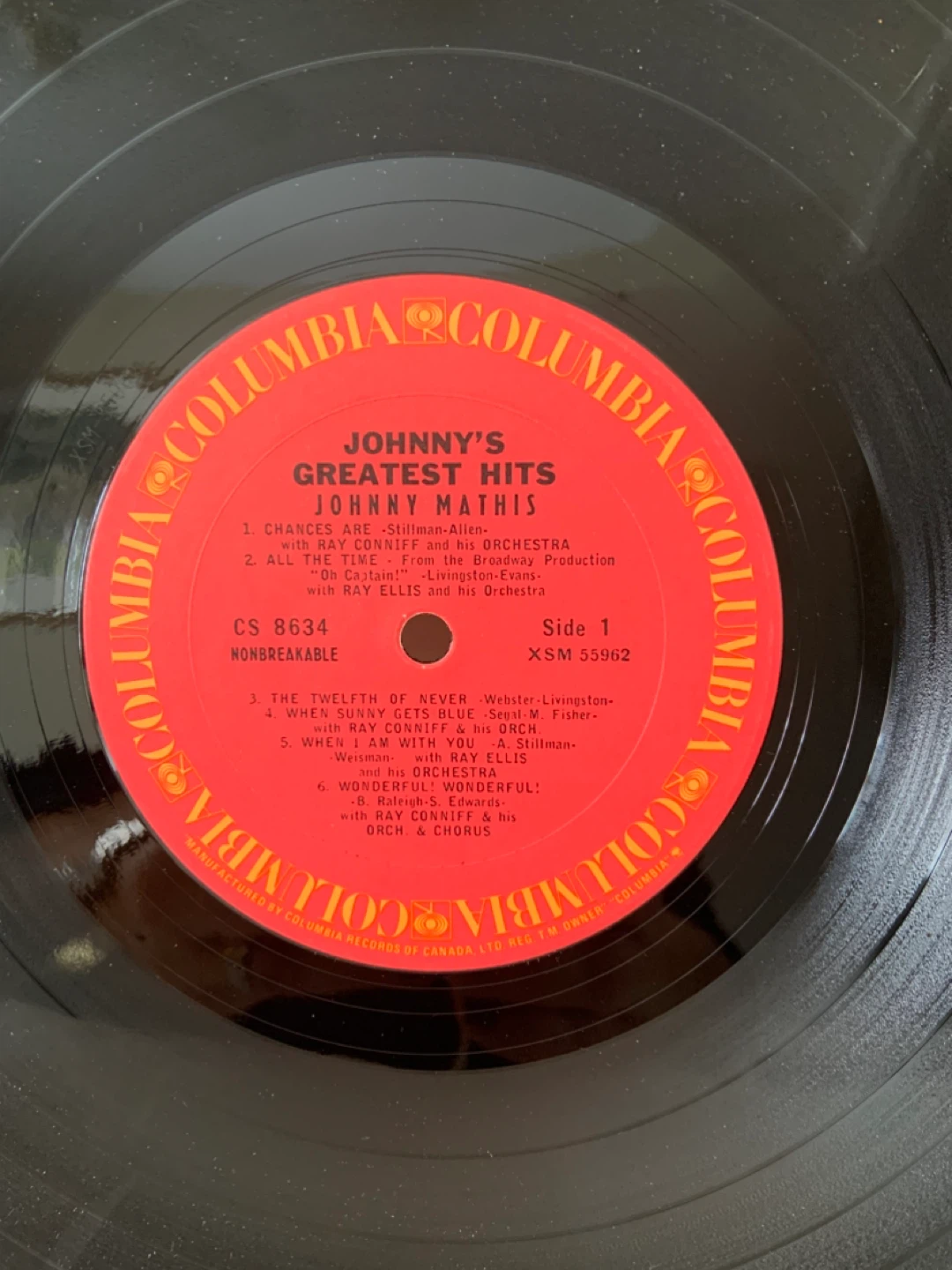 Johnny Mathis GREATEST HITS ! LP ! - photo 5
