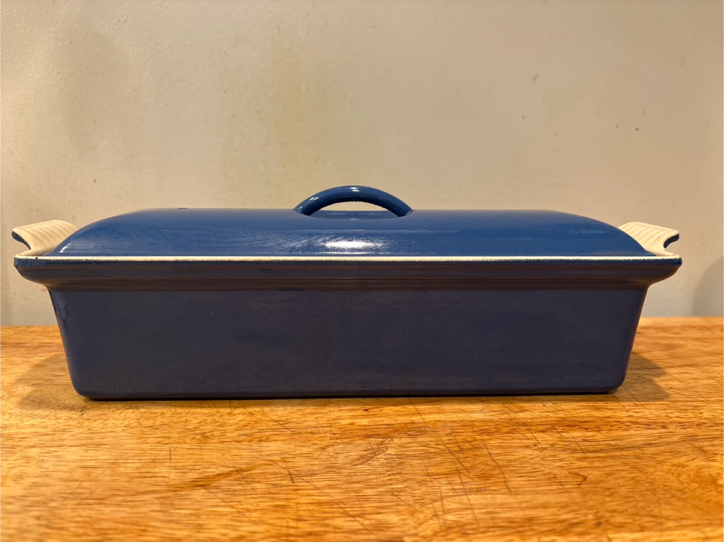 Le Creuset Deep Blue Enameled Cast Iron Covered Terrine
