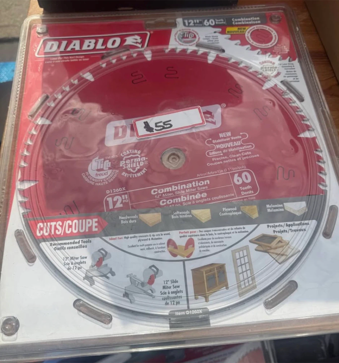 Diablo 12-inch General Purpose Miter Saw Blade - photo 2