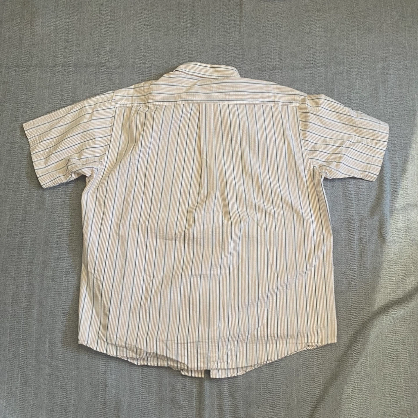 Brooks Brothers Seersucker Striped Short Sleeve Shirt XL - photo 4