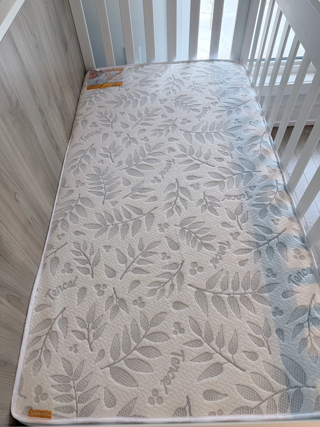 Metro Conv. Crib+Dresser+Bliss Mattress +Toddler Bed Extensions - photo 5