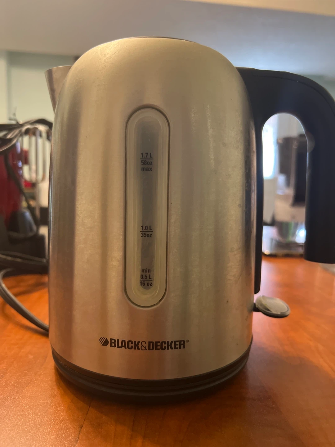 Black & Decker Electric Kettle 1.7L Stainless Steel