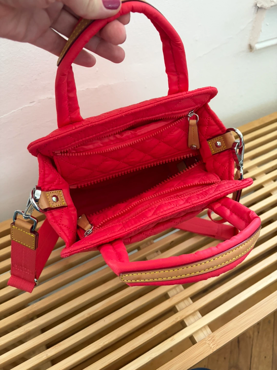 MZ Wallace Coral Mini Box Tote - photo 2