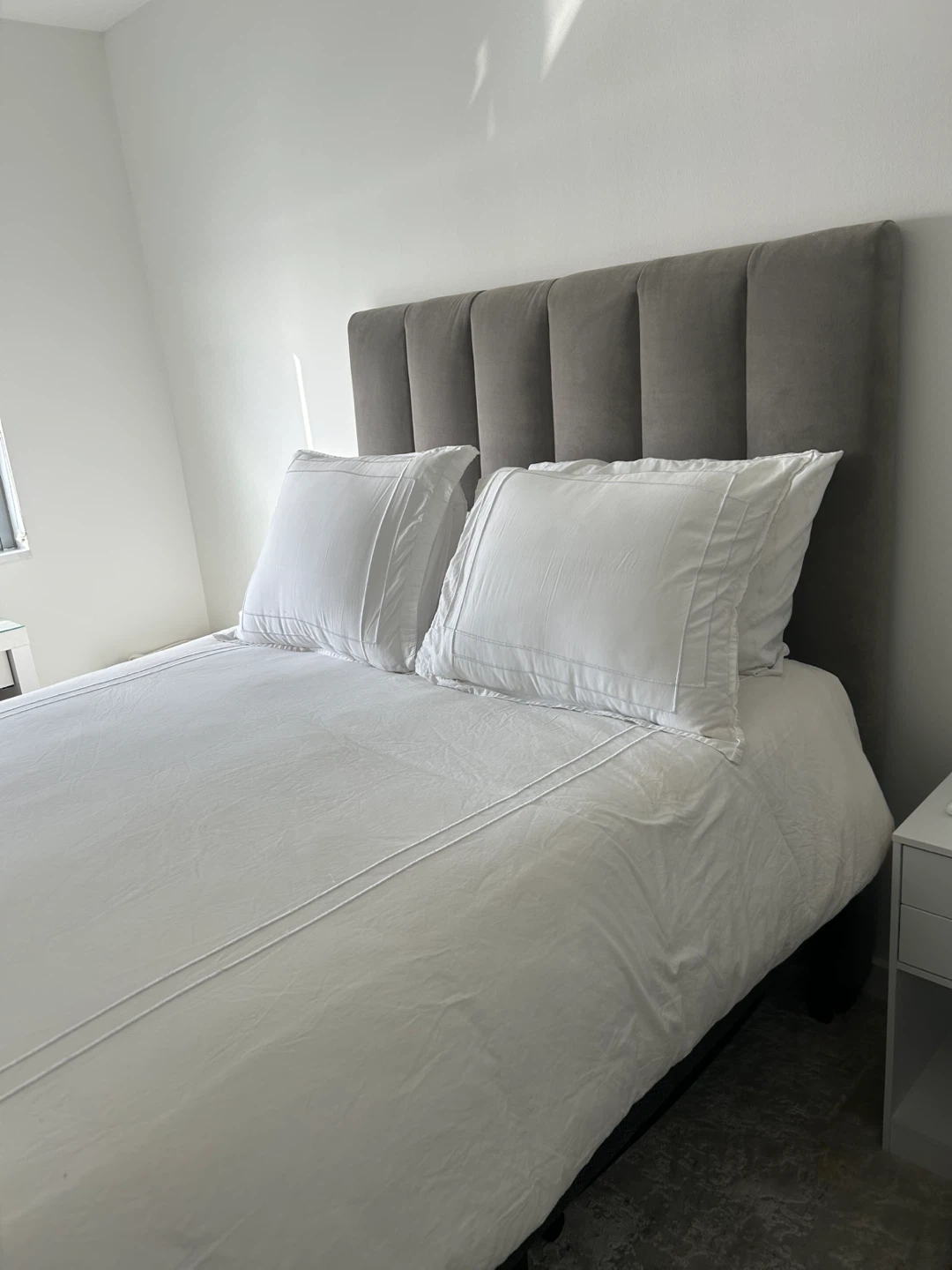 Full Size Bed Set (Frame + Mattress + Box Spring + Headboard) - photo 2